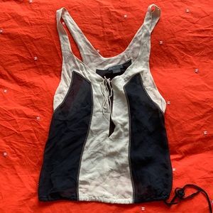 Armani Exchange Sheer Tank Top